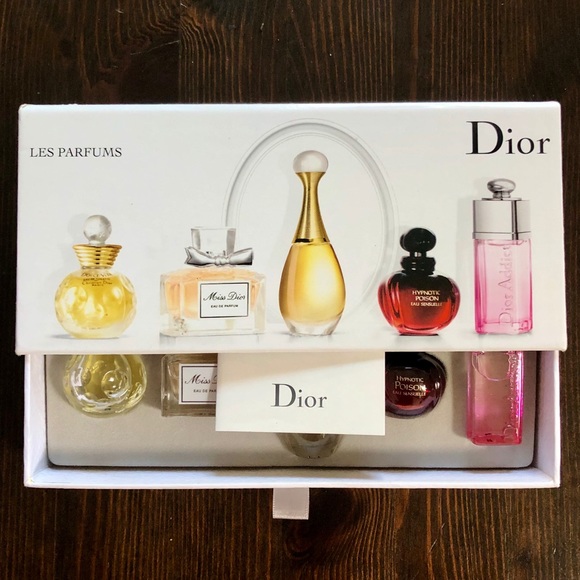 SOLD—CHRISTIAN DIOR 5 Pc Mini Set - Picture 3 of 6